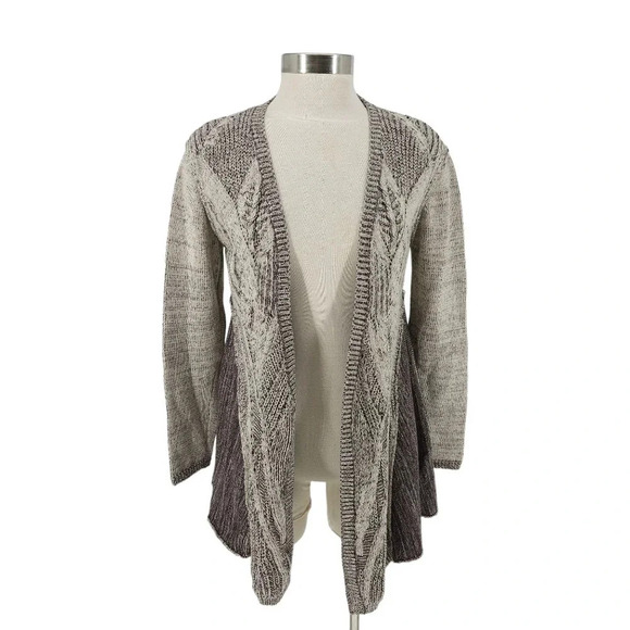 Altar'd State Grandma Sweater Cardigan Long Sleeve Cable Knit Open Front - Picture 1 of 6